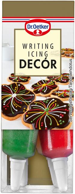 Dr. Oetker Writing Icing Decoration Gels 76g - Suomibox
