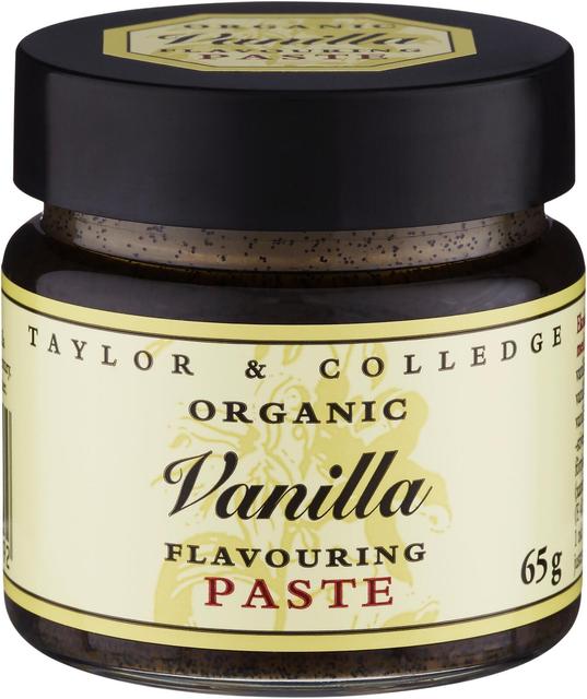 Taylor & Colledge Organic Vanilla Paste AU-BIO-107 65g - Suomibox