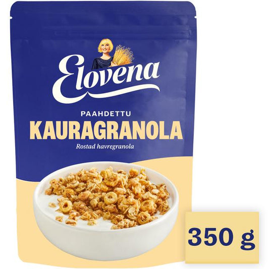 Elovena 350 g roasted oat granola - Suomibox