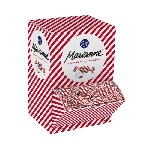 Fazer Marianne Peppermint chocolate Candy 1 Box of 2.5kg 6.3oz - Soposopo