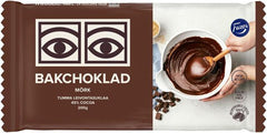 Fazer Ögon Dark Baking Chocolate 200g - Soposopo