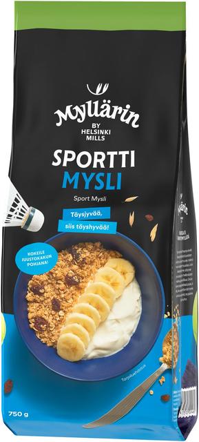 Myllärin Sport Muesli 750 g - Suomibox