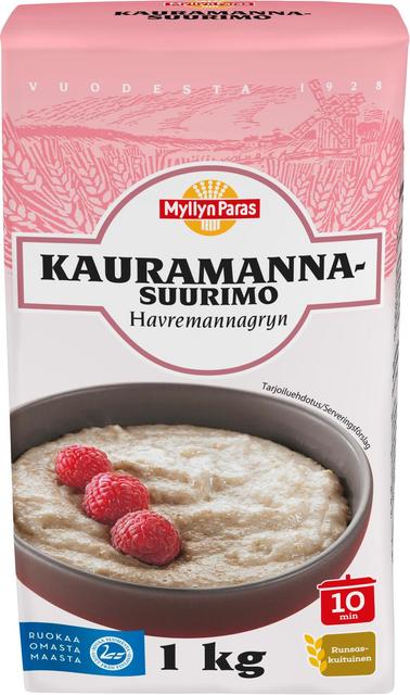 Myllyn Paras Oat Semolina 1 kg - Suomibox