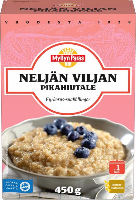 Myllyn Paras Neljän Viljan Pikahiutale 450 g - Suomibox