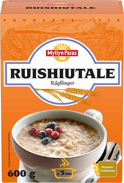 Myllyn Paras rye flakes 600 g - Suomibox