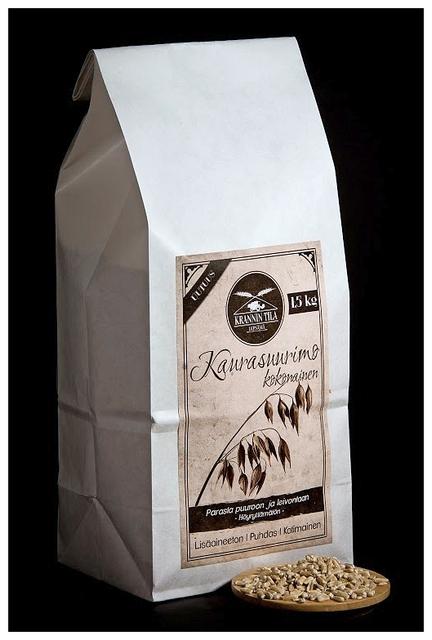 Krannin Tila 1.5 kg Whole Oat Groats - Suomibox