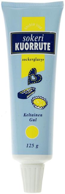 Golden Star Yellow Icing 125g - Suomibox