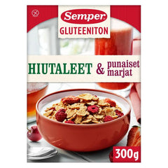 Semper Gluten-Free Flakes & Red Berries Cereal 300 g - Suomibox