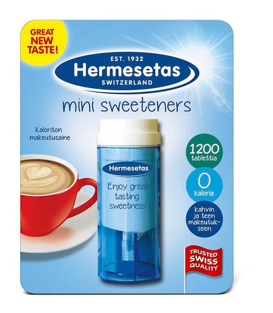 Hermesetas Mini Sweeteners (Tabletop Sweetener Tablets) 1200 pcs - Suomibox