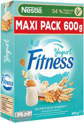 Nestlé Fitness 600 g yogurt flakes made of whole-grain wheat. oats. and rice. with yogurt-coated flakes - Suomibox