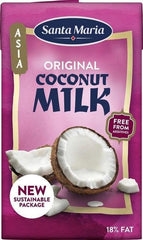 Santa Maria Coconut Milk Original Coconut Milk 250 ml - Soposopo