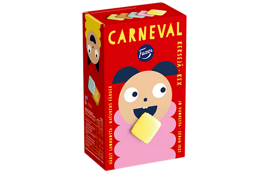 Fazer Carneval Biscuits 1 Box of 175g - Soposopo