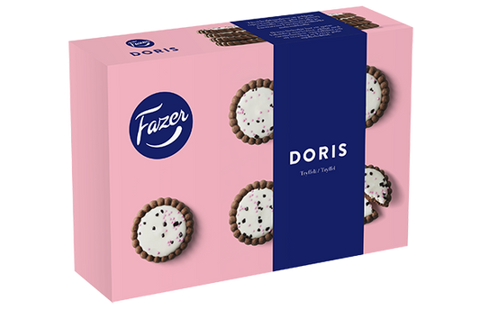 Fazer Doris Truffle Biscuits 1 Box of 250g - Soposopo