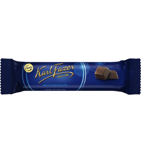 Fazer Karl Fazer Milk Chocolate Bar 39g Classic Snack - Soposopo