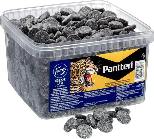 Fazer Pantteri Pick & Mix Licorice 2kg Box - Soposopo
