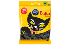 Fazer Salta Katten Licorice 140g Classic Black Cat Candy - Soposopo