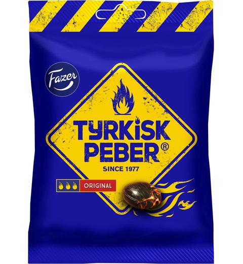 Fazer Tyrkisk Peber Original Salty Licorice 150g - Soposopo