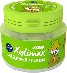 Fazer Xylimax Moomin Pear Pastilles 90g Jar - Soposopo