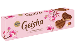 Fazer Geisha Chocolate with hazelnut cream Biscuits 1 Box of 100g - Soposopo