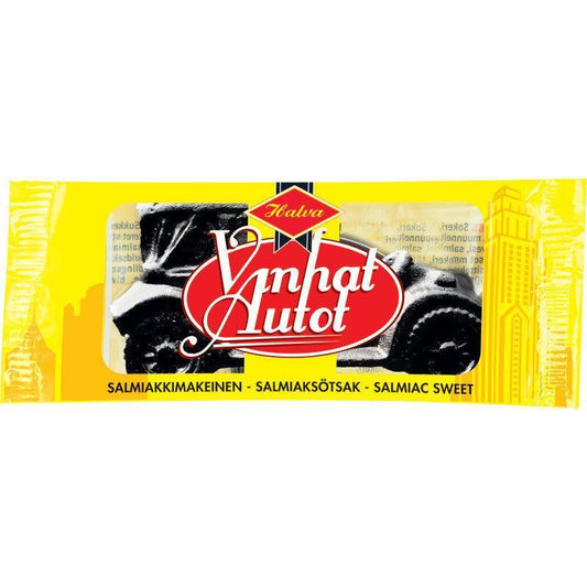 Halva Salmiakki Licorice 15g Enjoy Finland's Classic Treat - Soposopo