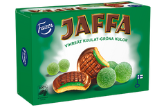 Fazer Jaffa Green jellies Gummy 1 Box of 300g - Soposopo