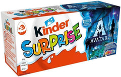 Kinder Surprise milk chocolate figurine with milky interior. contains toy 3x20g - Soposopo