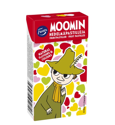 Fazer Moomin fruit Pastilles 1 Box of 40g - Soposopo