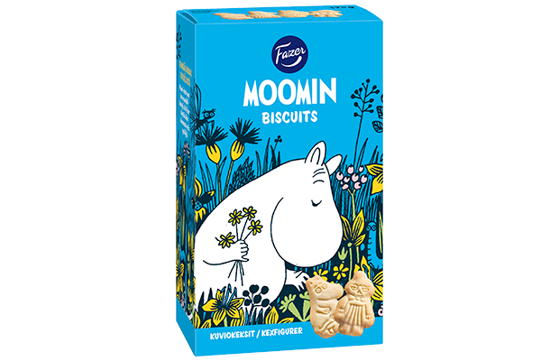 Fazer Moomin Biscuits 1 Box of 175g - Soposopo