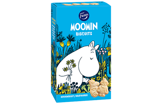Fazer Moomin Biscuits 1 Box of 175g - Soposopo
