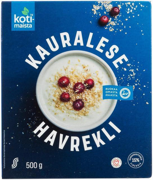Kotimaista Oat Bran 500 g - Suomibox