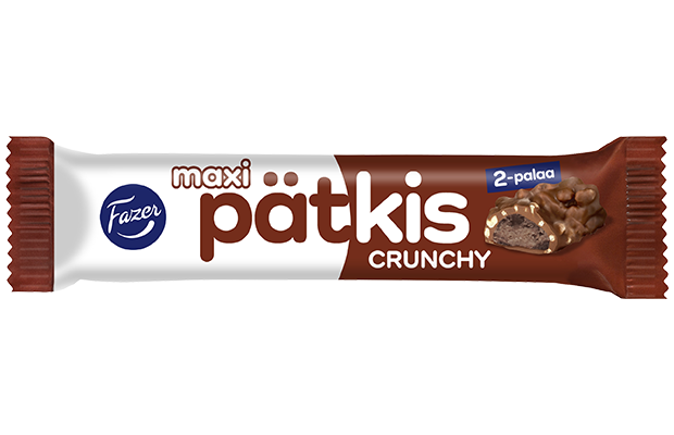 Fazer Patkis maxi Crunchy Chocolate 1 bar of 55g - Soposopo