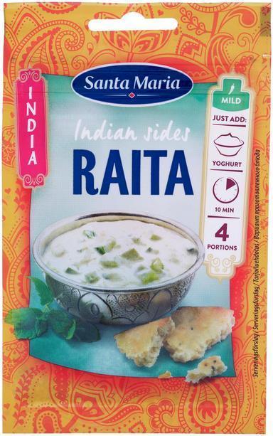 Santa Maria Indian Sides Striita. mint spice blend 8g - Soposopo