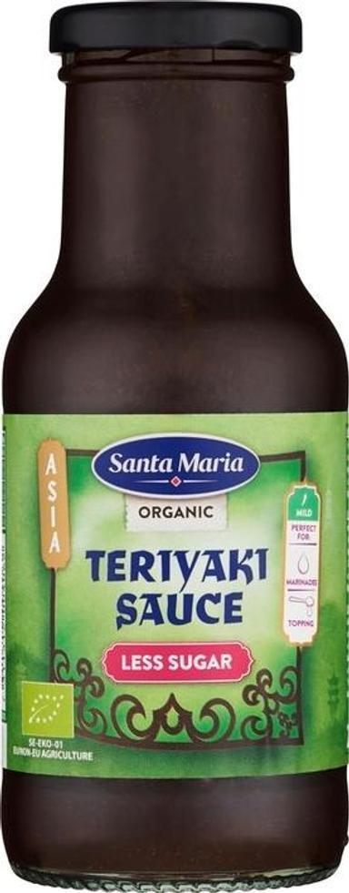 Santa Maria Organic Teriyaki Less Sugar. Teriyaki sauce less sugar 250ml - Soposopo